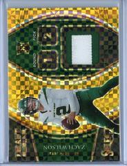Zach Wilson [Gold] #DS-ZWI Football Cards 2021 Panini Select Draft Selections Memorabilia Prices