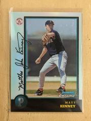 Matt Kinney [Refractor] #421 Baseball Cards 1998 Bowman Chrome Prices