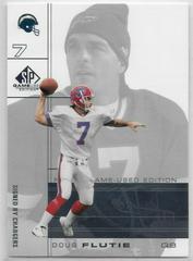 Doug Flutie #74 Football Cards 2001 SP Game Used Prices