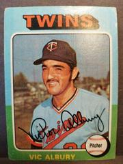 Vic Albury Baseball Cards 1975 Topps Prices