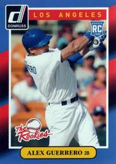 Alex Guerrero #19 Baseball Cards 2014 Donruss the Rookies Prices