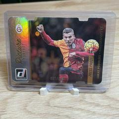 Lukas Podolski [Press Proof Die Cut] Soccer Cards 2016 Panini Donruss Picture Perfect Prices