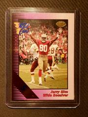 Jerry Rice [5 Stripe] #30 Football Cards 1992 Wild Card Field Force Prices
