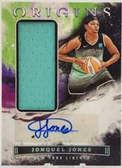 Jonquel Jones #JA-JQJ Basketball Cards 2023 Panini Origins WNBA Jersey Autographs Prices