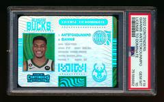 Giannis Antetokounmpo #19 Basketball Cards 2022 Panini Contenders License to Dominate Prices