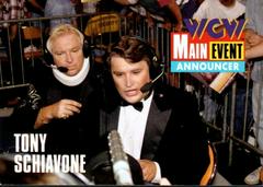 Tony Schiavone Wrestling Cards 1995 Cardz WCW Main Event Prices