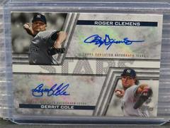 Roger Clemens, Gerrit Cole #BSDA-CC Baseball Cards 2023 Topps Update Stars Dual Autographs Prices