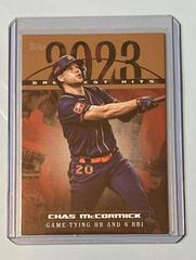 Chas McCormick [Gold] #23GH-7 Baseball Cards 2024 Topps Greatest Hits Prices