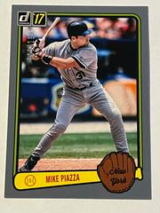 Mike Piazza [Gray Border] #RV-41 Baseball Cards 2017 Panini Donruss Retro Variations 1983 Prices