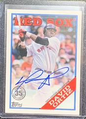 David Ortiz #88BA-DO Baseball Cards 2023 Topps Silver Pack 1988 35th Anniversary Autographs Prices