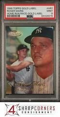 Roger Maris [Gold Label] #HR1 Baseball Cards 1998 Topps Gold Label Home Run Race Prices