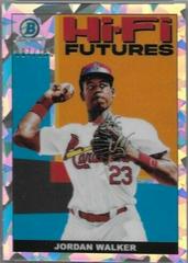 Jordan Walker [Atomic Refractor] #HIFI-15 Baseball Cards 2022 Bowman Hi Fi Futures Prices