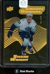 Shane Wright [Gold Spectrum] #SG35 Hockey Cards 2022 Upper Deck Smooth Grooves Prices