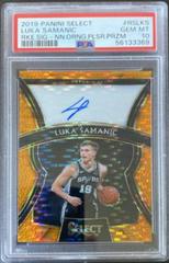 Luka Samanic [Neon Orange Pulsar Prizm] #RS-LKS Basketball Cards 2019 Panini Select Rookie Signatures Prices