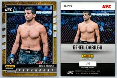 Beneil Dariush [Gold] #P16 Ufc Cards 2022 Panini Instant UFC Paramount Prices
