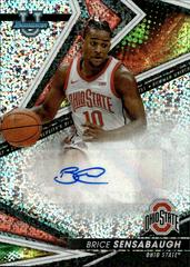 Brice Sensabaugh [Speckle] #BOA-BS Basketball Cards 2022 Bowman University Best of Autographs Prices