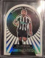Callum Wilson [Contra] Soccer Cards 2022 Panini Obsidian Tunnel Vision Prices