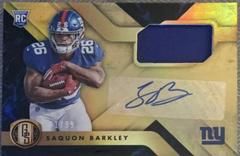 Saquon Barkley [Jersey Autograph] #203 Football Cards 2018 Panini Gold Standard Prices