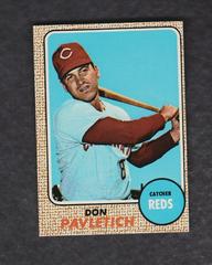 Don Pavletich #108 Baseball Cards 1968 Topps Milton Bradley Prices