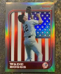 Wade Boggs [Refractor] #44 Baseball Cards 1997 Bowman Chrome International Prices