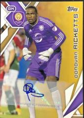 Donovan Ricketts [Gold] Soccer Cards 2015 Topps MLS Prices