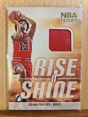 Julian Phillips [Winter] #RS-PHIL Basketball Cards 2023 Panini Hoops Rise N Shine Memorabilia Prices