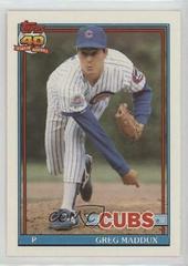 Greg Maddux Baseball Cards 1991 O Pee Chee Prices