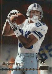 Michael Irvin [First Day] #110 Football Cards 1999 Stadium Club Chrome Prices