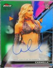 Carmella [Green] #RA-CR Wrestling Cards 2021 Topps Finest WWE Roster Autographs Prices