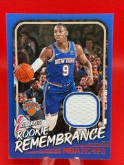 RJ Barrett Basketball Cards 2022 Panini Hoops Rookie Remembrance Prices