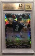 Russell Wilson [Stands in Background Autograph Camouflage Refractor] #40 Football Cards 2012 Topps Chrome Prices