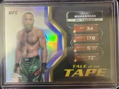 Belal Muhammad [Refractor] #TFT-15 Ufc Cards 2024 Topps Chrome UFC Tale of the Tape Prices