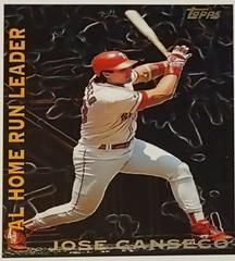 Jose Canseco Baseball Cards 1995 Topps League Leaders Prices