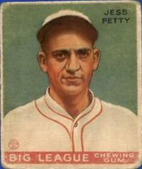 Jess Petty Baseball Cards 1934 World Wide Gum Prices