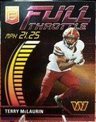 Terry McLaurin [Pink] #FT-TM Football Cards 2023 Panini Donruss Elite Full Throttle Prices