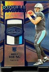 Bryce Young [Blue] #DC-1 Football Cards 2023 Panini Plates and Patches Double Coverage Prices