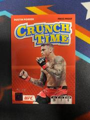 Dustin Poirier [Press Proof Purple] #15 Ufc Cards 2022 Panini Donruss UFC Crunch Time Prices