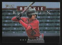 Druw Jones [Silver] Baseball Cards 2023 Panini Select Rookie Revolution Prices