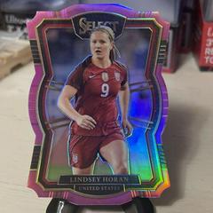 Lindsey Horan [Pink Die Cut] Soccer Cards 2017 Panini Select Prices