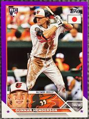 Gunnar Henderson [Purple] #31 Baseball Cards 2023 Topps Japan Edition Prices
