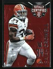 Isaiah Crowell [Platinum Red] Football Cards 2014 Panini Totally Certified Prices