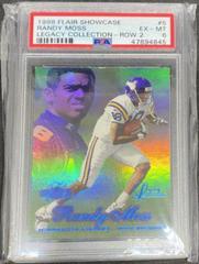 Randy Moss [Row 2] Football Cards 1998 Flair Showcase Legacy Collection Prices