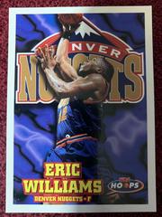 Eric Williams Basketball Cards 1997 Hoops Prices