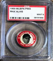Max Alvis Baseball Cards 1969 MLBPA Pins Prices