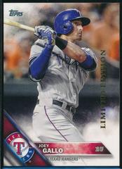 Joey Gallo #353 Baseball Cards 2016 Topps Limited Edition Prices