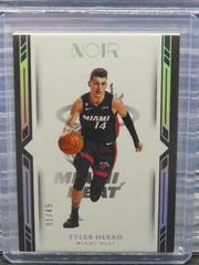 Tyler Herro [Holo Silver] #120 Basketball Cards 2022 Panini Noir Prices