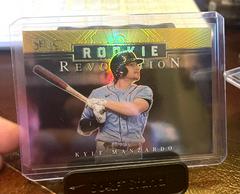 Kyle Manzardo [Gold] Baseball Cards 2023 Panini Select Rookie Revolution Prices