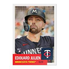 Edouard Julien #688 Baseball Cards 2023 Topps Living Prices