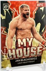 Jan Blachowicz [Gold Vinyl] #16 Ufc Cards 2023 Panini Donruss Optic UFC My House Prices