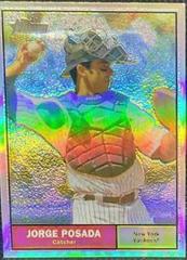 Jorge Posada [Refractor] #C31 Baseball Cards 2010 Topps Heritage Chrome Prices
